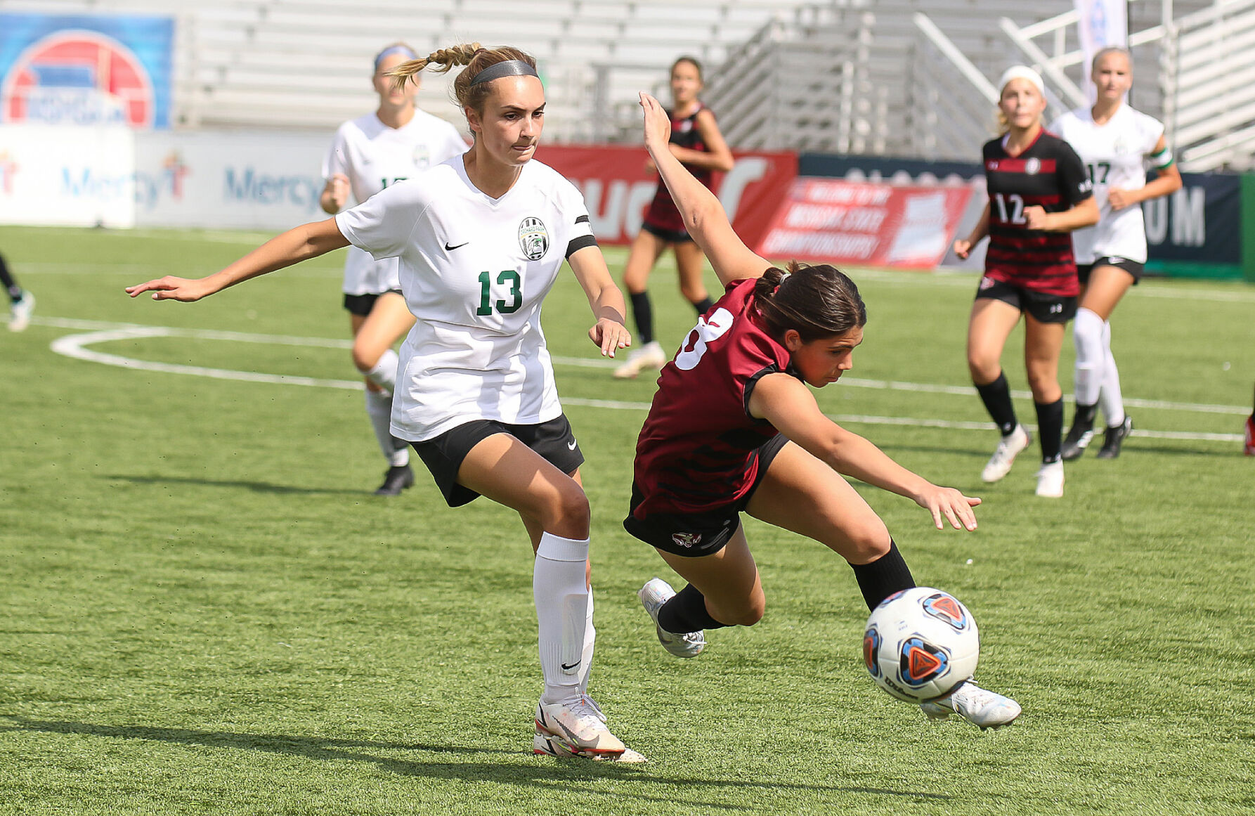 MICDS vs. Orchard Farm girls soccer
